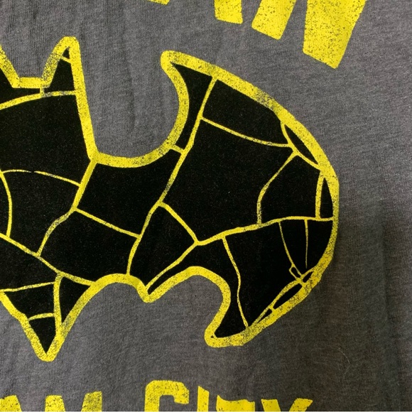 Batman Baseball Jersey Style Graphic T-Shirt - Picture 5 of 12